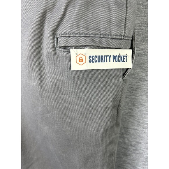 BNWT Dockers Perfect Short Classic Fit Mens 40 Gray 10" Inseam Security Pocket - Picture 7 of 14